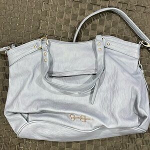 Jessica Simpson Weathered Blue Bag with Shoulder Strap